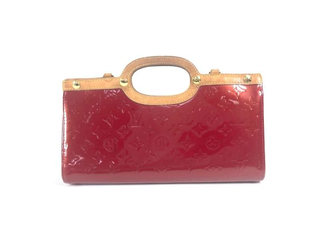 Borsa Roxbury Drive in Monogram Vernis di Louis Vuitton Rosso - vista 2
