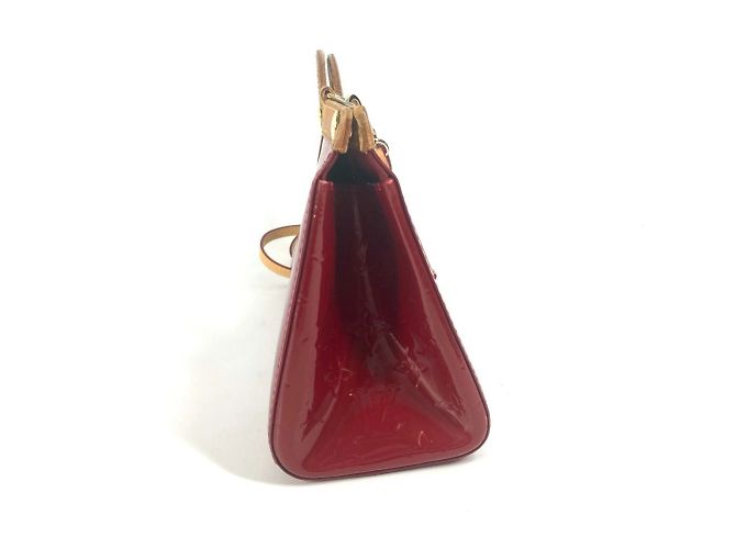 Borsa Roxbury Drive in Monogram Vernis di Louis Vuitton Rosso - vista 3