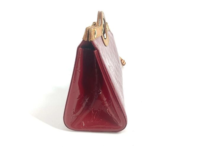 Borsa Roxbury Drive in Monogram Vernis di Louis Vuitton Rosso - vista 4