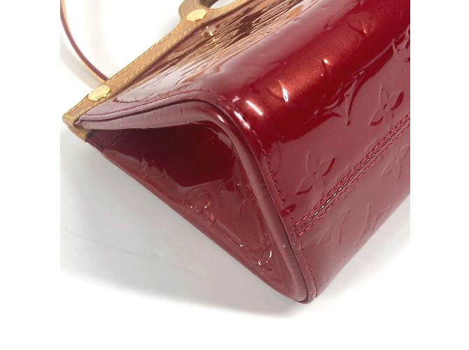 Borsa Roxbury Drive in Monogram Vernis di Louis Vuitton Rosso - vista 7