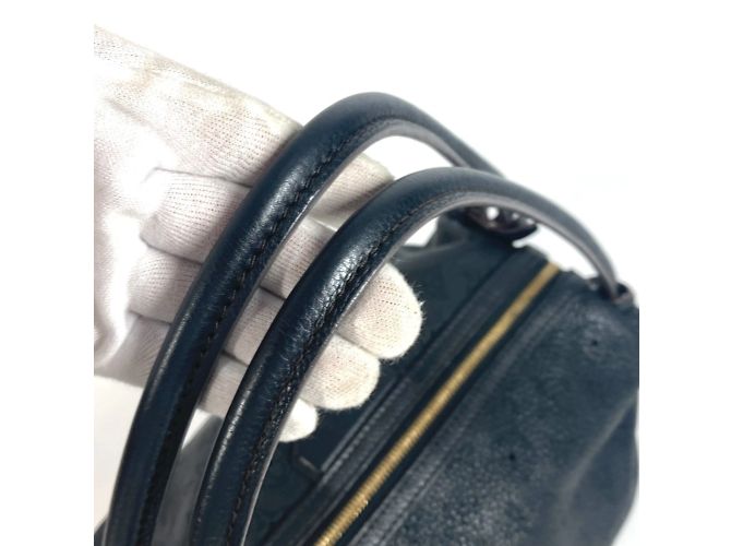 Borsa a Spalla Louis Vuitton Mahina Galatea PM Nero - vista 10