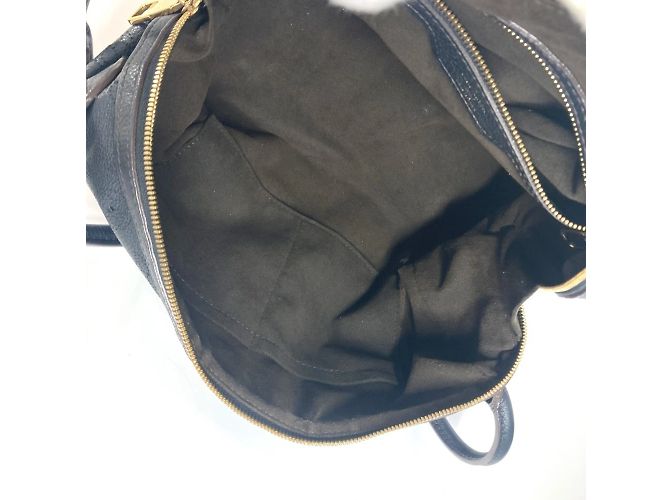 Borsa a Spalla Louis Vuitton Mahina Galatea PM Nero - vista 13