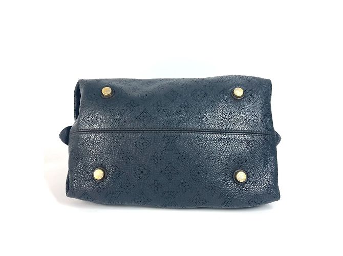 Borsa a Spalla Louis Vuitton Mahina Galatea PM Nero - vista 6