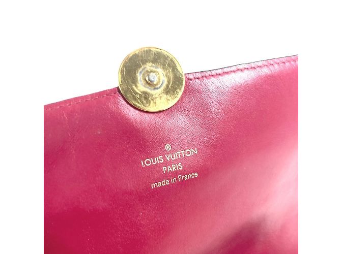 Portafoglio a Catena Flore Monogram Louis Vuitton Marrone Rosa Fuschia - vista 11
