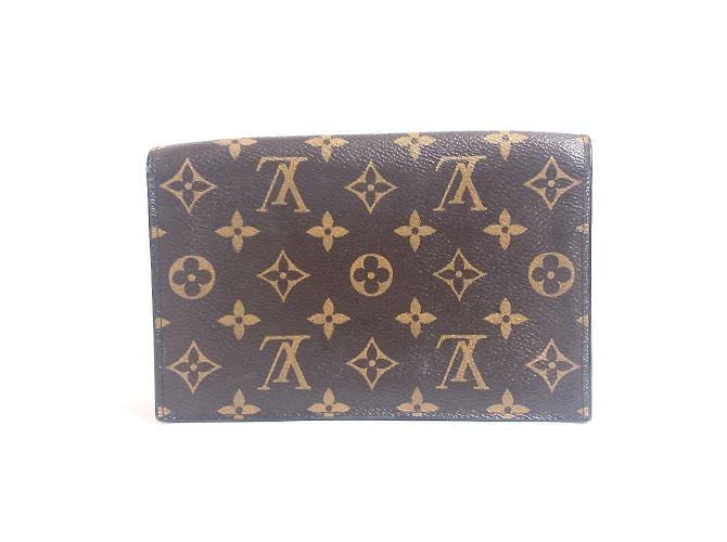 Portafoglio a Catena Flore Monogram Louis Vuitton Marrone Rosa Fuschia - vista 2