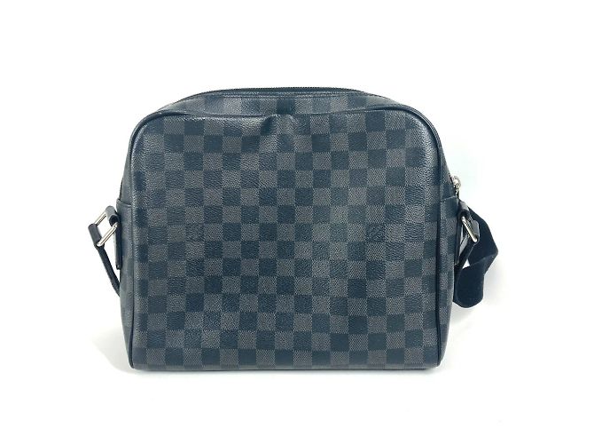 Borsa a tracolla Dayton PM Damier Graphite Louis Vuitton Nero - vista 2