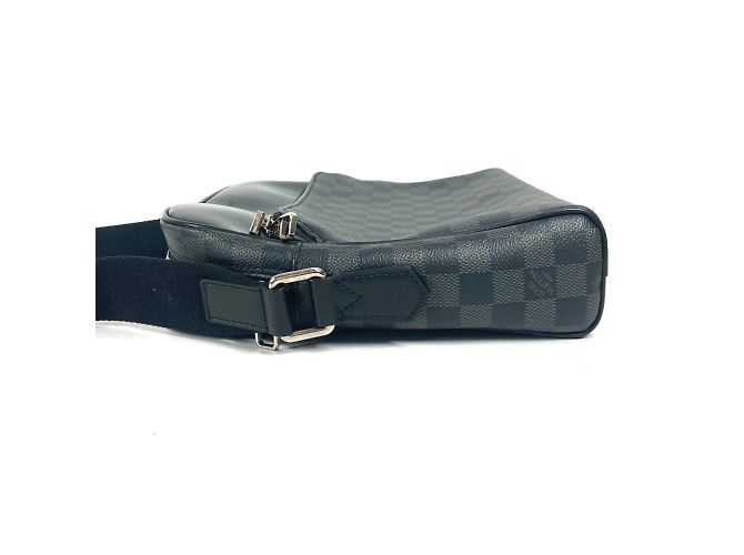 Borsa a tracolla Dayton PM Damier Graphite Louis Vuitton Nero - vista 3