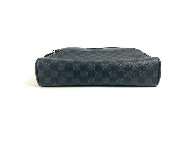 Borsa a tracolla Dayton PM Damier Graphite Louis Vuitton Nero - vista 5