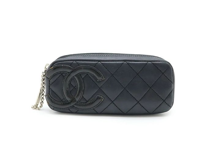 Chanel Cambon Line Multi-Pouch Pen Case Black - view 2