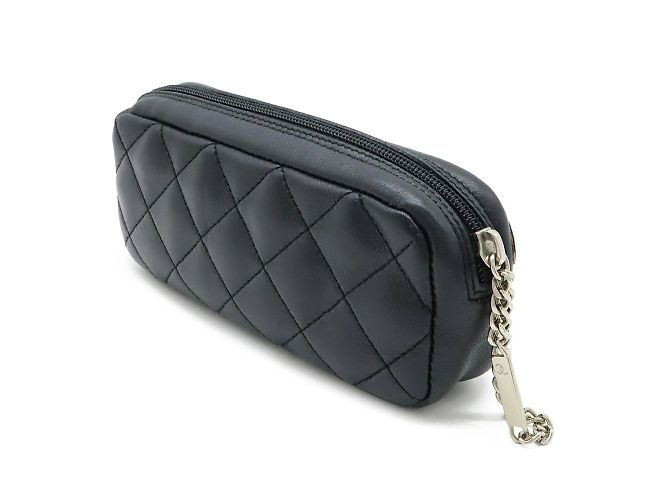 Chanel Cambon Line Multi-Pouch Pen Case Black - view 3