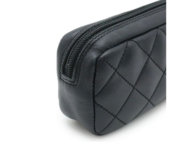 Chanel Cambon Line Multi-Pouch Pen Case Black - view 5