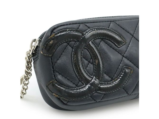 Chanel Cambon Line Multi-Pouch Pen Case Black - view 8