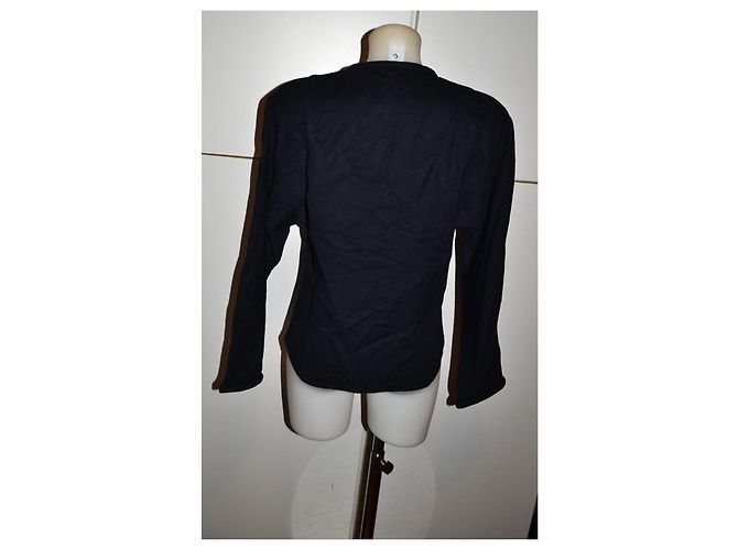 Gianni Versace Blue Wool Jacket Size 44 IT - view 4
