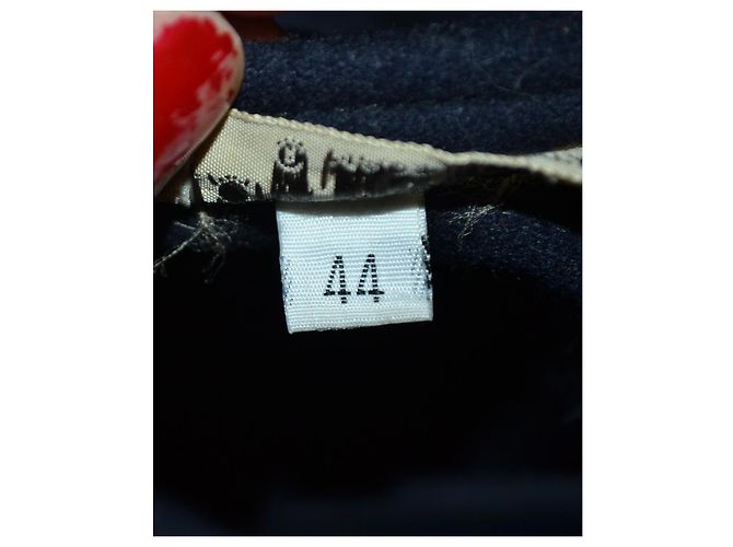Gianni Versace Blue Wool Jacket Size 44 IT - view 6