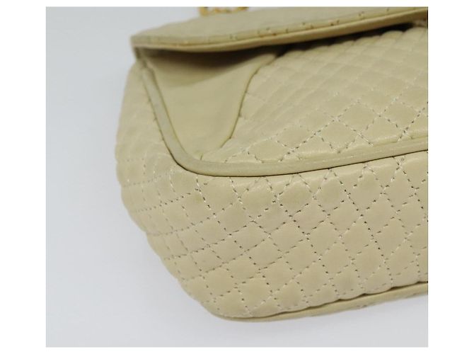 BALLY Borsa a Spalla in Pelle Beige Oro Auth bs28149 D'oro - vista 14