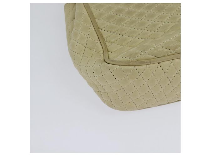 BALLY Borsa a Spalla in Pelle Beige Oro Auth bs28149 D'oro - vista 16