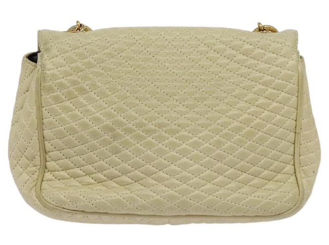 BALLY Borsa a Spalla in Pelle Beige Oro Auth bs28149 D'oro - vista 2