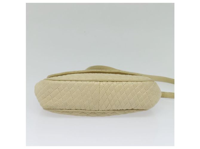 BALLY Borsa a Spalla in Pelle Beige Oro Auth bs28149 D'oro - vista 5