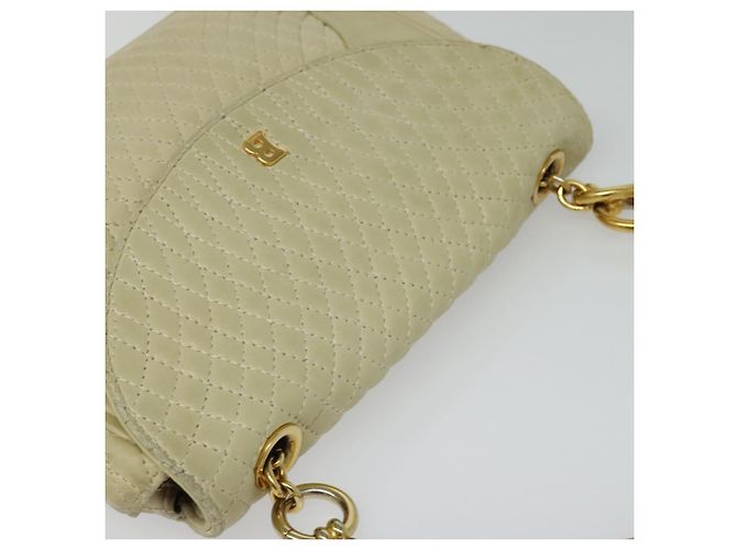 BALLY Borsa a Spalla in Pelle Beige Oro Auth bs28149 D'oro - vista 6