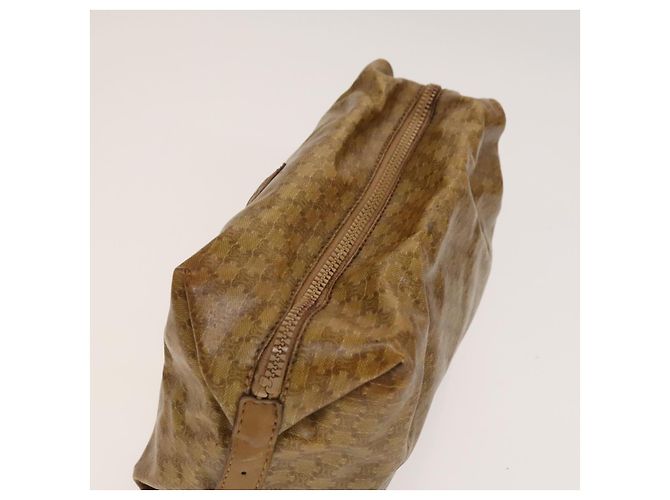 Céline Borsa Clutch in Tela Macadam CELINE PVC 3Set Marrone Beige Blu Marino Auth bs28179 Blu navy - vista 5