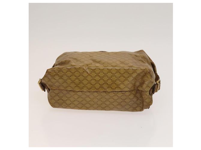 Céline Borsa Clutch in Tela Macadam CELINE PVC 3Set Marrone Beige Blu Marino Auth bs28179 Blu navy - vista 6