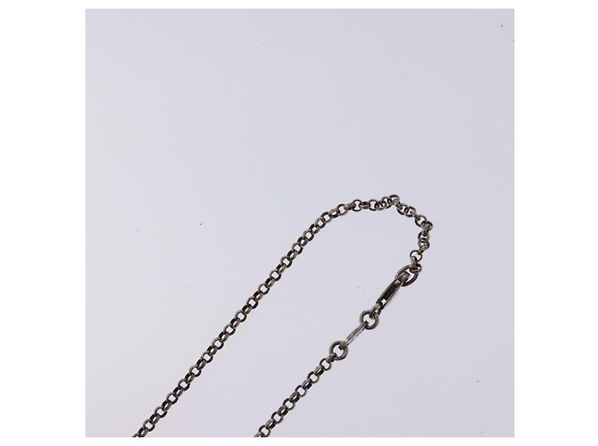 Collar Roll Chain Chrome Hearts Ag925 Plata Auth 128896M - vista 10
