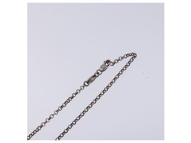 Collar Roll Chain Chrome Hearts Ag925 Plata Auth 128896M - vista 5