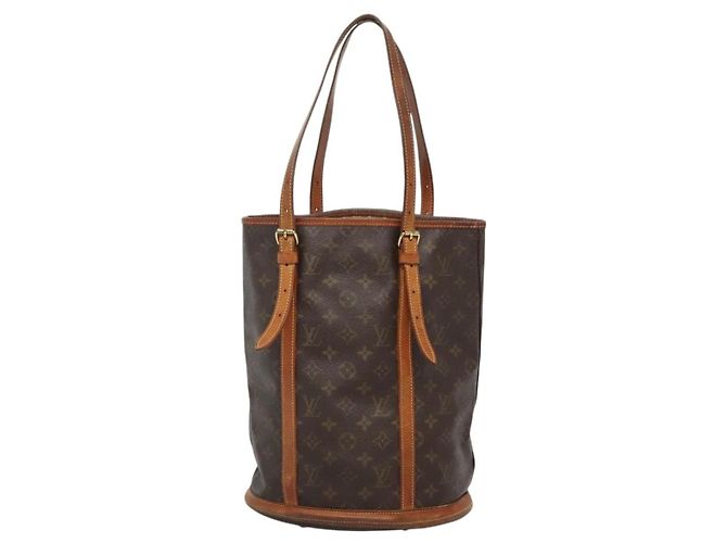 LOUIS VUITTON Borsa a Spalla Monogram Bucket GM M42236 LV Auth 132593 Monogramma - vista 13
