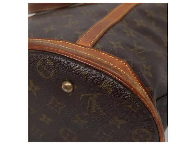 LOUIS VUITTON Borsa a Spalla Monogram Bucket GM M42236 LV Auth 132593 Monogramma - vista 15