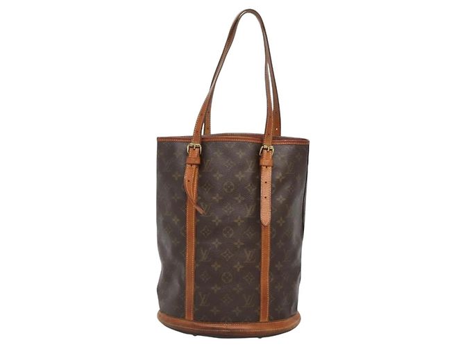 LOUIS VUITTON Borsa a Spalla Monogram Bucket GM M42236 LV Auth 132593 Monogramma - vista 2