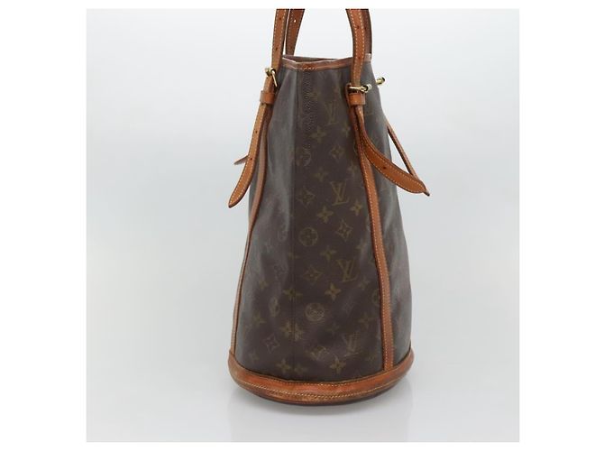 LOUIS VUITTON Borsa a Spalla Monogram Bucket GM M42236 LV Auth 132593 Monogramma - vista 4