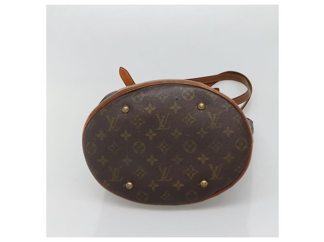 LOUIS VUITTON Borsa a Spalla Monogram Bucket GM M42236 LV Auth 132593 Monogramma - vista 5