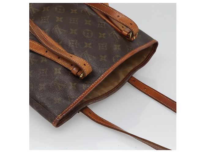 LOUIS VUITTON Borsa a Spalla Monogram Bucket GM M42236 LV Auth 132593 Monogramma - vista 6