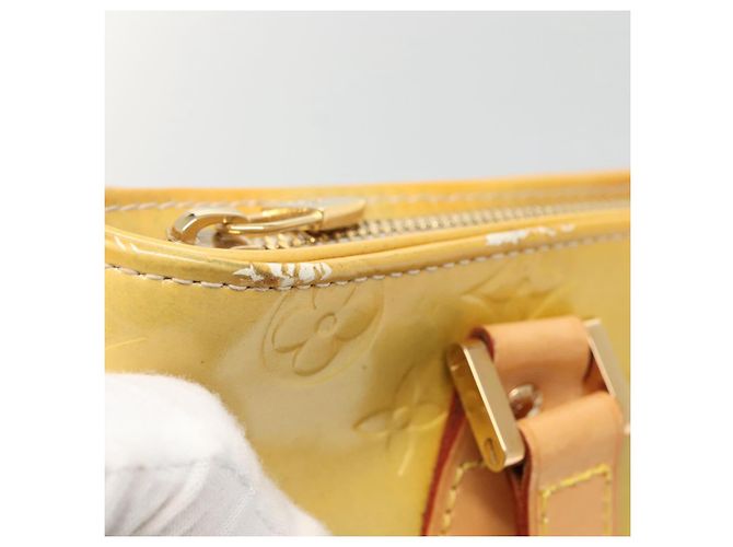 LOUIS VUITTON Borsa a Mano Houston Monogram Vernis Grigio M91053 LV Auth ki5812 - vista 10