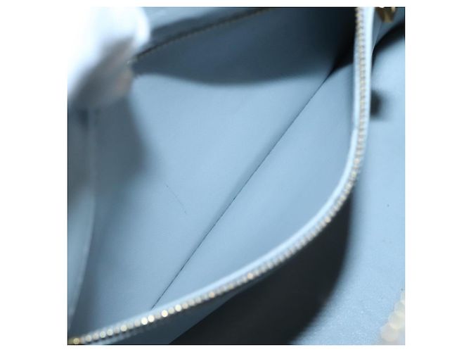 LOUIS VUITTON Borsa a Mano Houston Monogram Vernis Grigio M91053 LV Auth ki5812 - vista 22