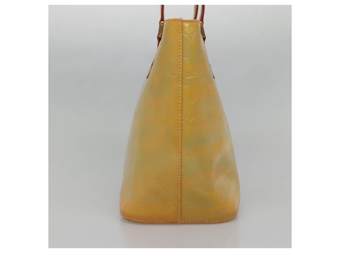 LOUIS VUITTON Borsa a Mano Houston Monogram Vernis Grigio M91053 LV Auth ki5812 - vista 4