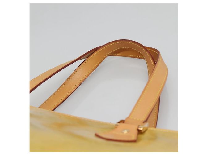 LOUIS VUITTON Borsa a Mano Houston Monogram Vernis Grigio M91053 LV Auth ki5812 - vista 9