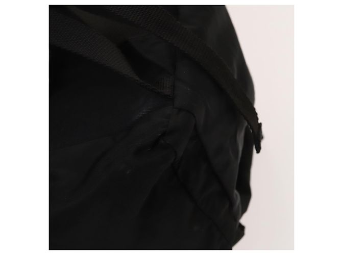 PRADA Backpack Nylon Black Silver Auth bs27459 Silvery - view 18