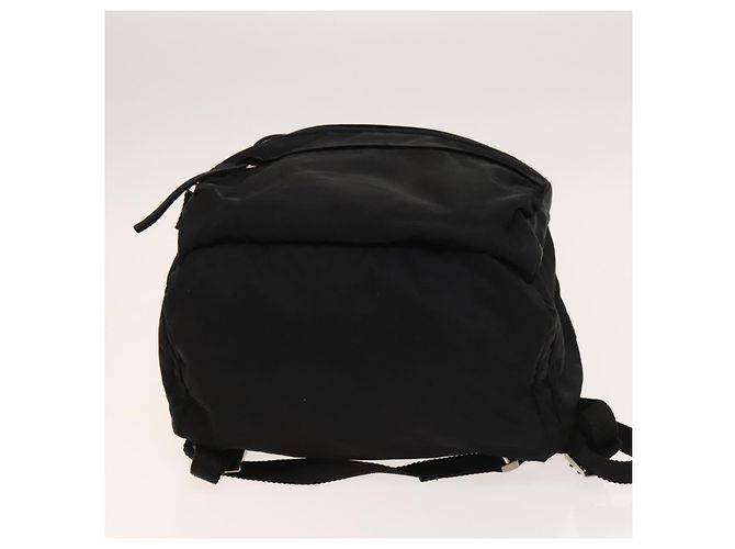 PRADA Backpack Nylon Black Silver Auth bs27459 Silvery - view 5