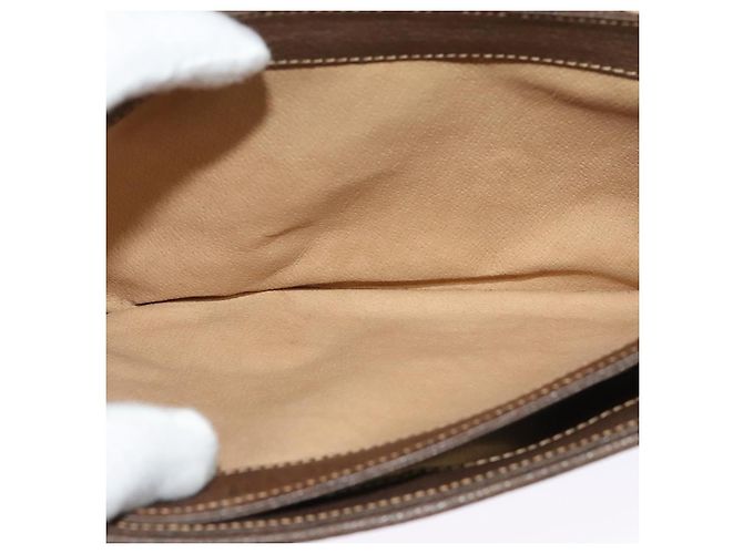 Gucci Bolso de Hombro GG Supreme PVC Beige Dorado 004 256 0024 Auth ki5813 - vista 11