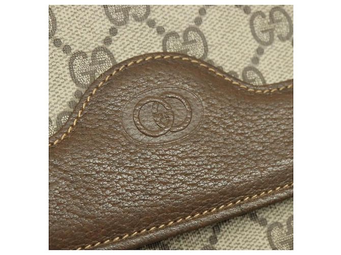 Gucci Bolso de Hombro GG Supreme PVC Beige Dorado 004 256 0024 Auth ki5813 - vista 17
