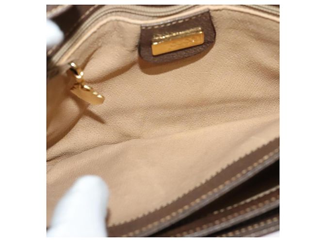 Gucci Bolso de Hombro GG Supreme PVC Beige Dorado 004 256 0024 Auth ki5813 - vista 21