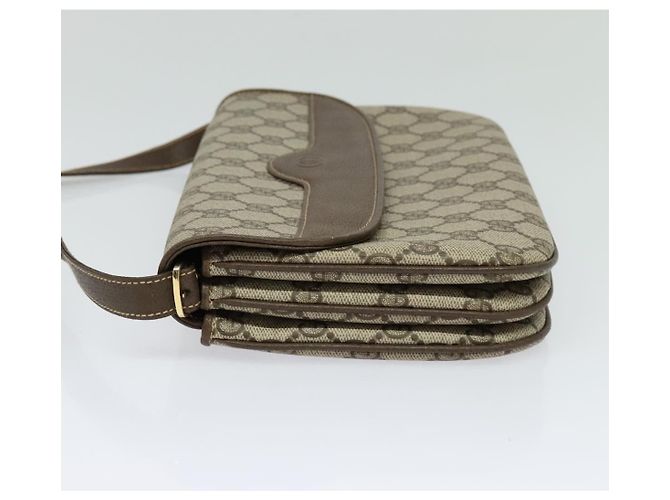 Gucci Bolso de Hombro GG Supreme PVC Beige Dorado 004 256 0024 Auth ki5813 - vista 3