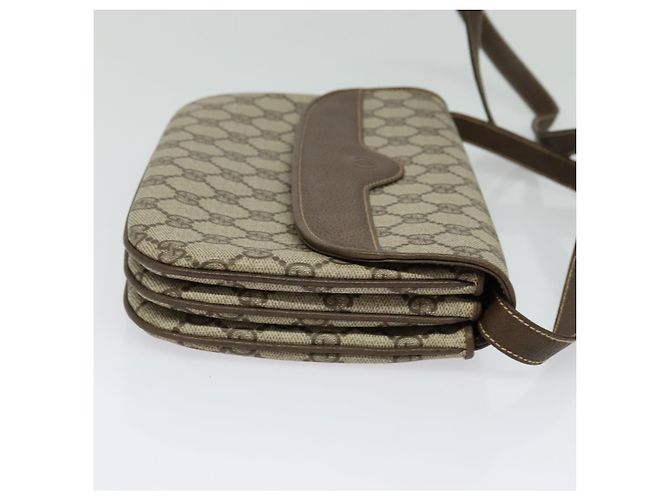 Gucci Bolso de Hombro GG Supreme PVC Beige Dorado 004 256 0024 Auth ki5813 - vista 4