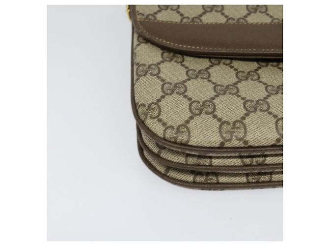 Gucci Bolso de Hombro GG Supreme PVC Beige Dorado 004 256 0024 Auth ki5813 - vista 9