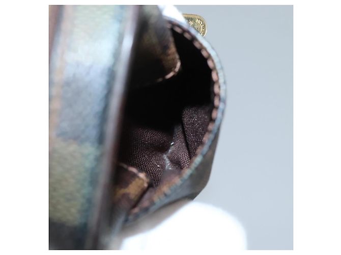 LOUIS VUITTON Pochette Okapi PM Damier Ebene N61738 LV Auth 132788 - vista 11