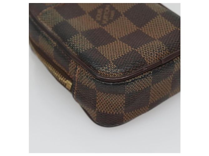 LOUIS VUITTON Pochette Okapi PM Damier Ebene N61738 LV Auth 132788 - vista 14