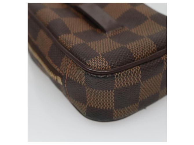 LOUIS VUITTON Pochette Okapi PM Damier Ebene N61738 LV Auth 132788 - vista 16