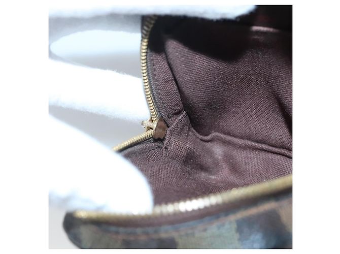 LOUIS VUITTON Pochette Okapi PM Damier Ebene N61738 LV Auth 132788 - vista 18