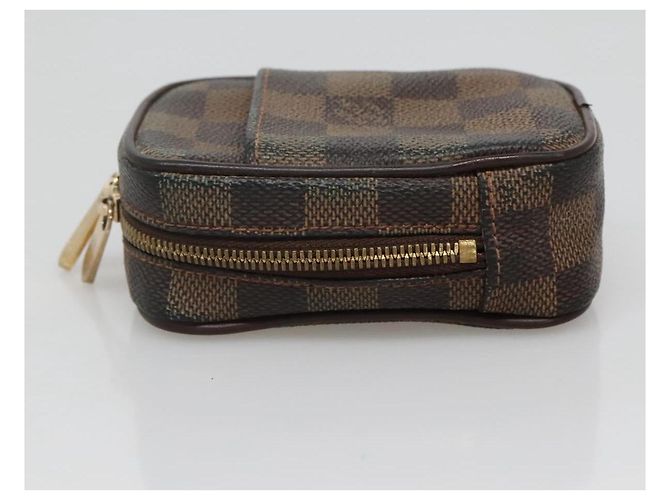 LOUIS VUITTON Pochette Okapi PM Damier Ebene N61738 LV Auth 132788 - vista 3